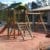 Playground infantil balanço casinha de tarzan de eucalipto tratado - Imagem2