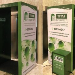 cabine de descontaminação Total Desinfect