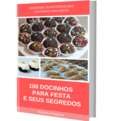 100 receitas docinhos para festa