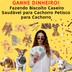 GANHE DINHEIRO Fazendo Biscoito Caseiro Saudável para Cachorro [Petisco para Cachorro]