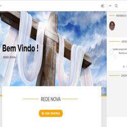 Site e Sistema de administração de membros de igrejas